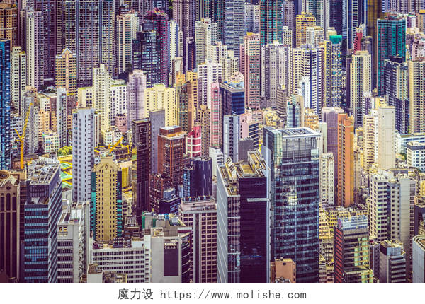 香港中国金融的建筑景观.香港旅游